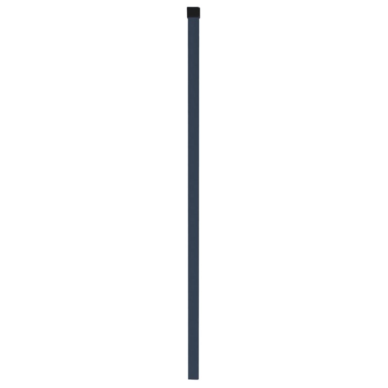 vidaXL Zaunpfosten 10 Stk. Grau 280 cm Verzinkter Stahl vidaXL Zaunpfosten 10 Stk. Grau 280 cm Verzinkter Stahl