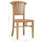 vidaXL 5-tlg. Garten-Essgruppe Massivholz Teak vidaXL 5-tlg. Garten-Essgruppe Massivholz Teak