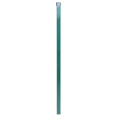 vidaXL Zaunpfosten 20 Stk. Grün 130 cm Verzinkter Stahl