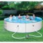 Bestway Hydrium Stahlrahmen-Pool Set Rund 460x90 cm Bestway Hydrium Stahlrahmen-Pool Set Rund 460x90 cm