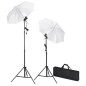 vidaXL Fotostudio-Set mit Weißem Hintergrund 600×300 cm & Leuchten vidaXL Fotostudio-Set mit Weißem Hintergrund 600×300 cm & Leuchten