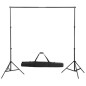 vidaXL Fotostudio-Set mit Weißem Hintergrund 600×300 cm & Leuchten vidaXL Fotostudio-Set mit Weißem Hintergrund 600×300 cm & Leuchten