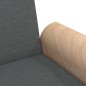 Schlafsofa mit Armlehnen Dunkelgrau Stoff Schlafsofa mit Armlehnen Dunkelgrau Stoff