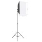 vidaXL Fotostudio-Set mit Softboxen und Hintergrundsystem vidaXL Fotostudio-Set mit Softboxen und Hintergrundsystem