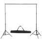 vidaXL Fotostudio-Set mit Softbox-Leuchten und Hintergrund vidaXL Fotostudio-Set mit Softbox-Leuchten und Hintergrund