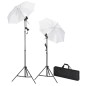 vidaXL Fotostudio-Set mit Hintergrund, Leuchten und Schirmen vidaXL Fotostudio-Set mit Hintergrund, Leuchten und Schirmen