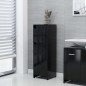 vidaXL 3-tlg. Badmöbel-Set Schwarz Holzwerkstoff vidaXL 3-tlg. Badmöbel-Set Schwarz Holzwerkstoff