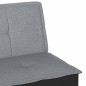Schlafsofa Hellgrau Stoff Schlafsofa Hellgrau Stoff