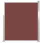 vidaXL Ausziehbare Seitenmarkise 160x300 cm Braun vidaXL Ausziehbare Seitenmarkise 160x300 cm Braun