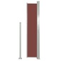 vidaXL Ausziehbare Seitenmarkise 160x300 cm Braun vidaXL Ausziehbare Seitenmarkise 160x300 cm Braun