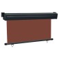 vidaXL Balkon-Seitenmarkise 140 × 250 cm Braun vidaXL Balkon-Seitenmarkise 140 × 250 cm Braun
