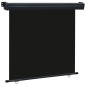 vidaXL Balkon-Seitenmarkise 170 × 250 cm Schwarz vidaXL Balkon-Seitenmarkise 170 × 250 cm Schwarz