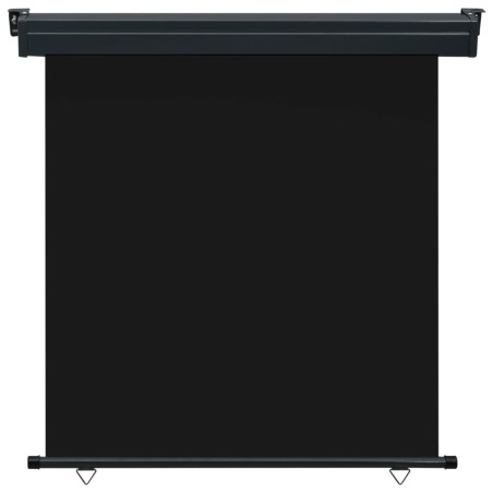 vidaXL Balkon-Seitenmarkise 170 × 250 cm Schwarz