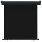 vidaXL Balkon-Seitenmarkise 170 × 250 cm Schwarz vidaXL Balkon-Seitenmarkise 170 × 250 cm Schwarz