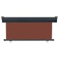 vidaXL Balkon-Seitenmarkise 170x250 cm Braun vidaXL Balkon-Seitenmarkise 170x250 cm Braun
