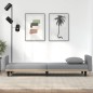 vidaXL Schlafsofa mit Kissen Hellgrau Stoff vidaXL Schlafsofa mit Kissen Hellgrau Stoff
