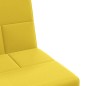 Schlafsofa mit Getränkehaltern Hellgelb Stoff Schlafsofa mit Getränkehaltern Hellgelb Stoff