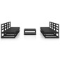 vidaXL 9-tlg. Garten-Lounge-Set Schwarz Massivholz Kiefer vidaXL 9-tlg. Garten-Lounge-Set Schwarz Massivholz Kiefer