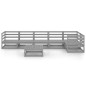 vidaXL 7-tlg. Garten-Lounge-Set Grau Kiefer Massivholz vidaXL 7-tlg. Garten-Lounge-Set Grau Kiefer Massivholz