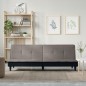 Schlafsofa Taupe Stoff Schlafsofa Taupe Stoff