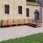 vidaXL 7-tlg. Garten-Lounge-Set Honigbraun Massivholz Kiefer vidaXL 7-tlg. Garten-Lounge-Set Honigbraun Massivholz Kiefer