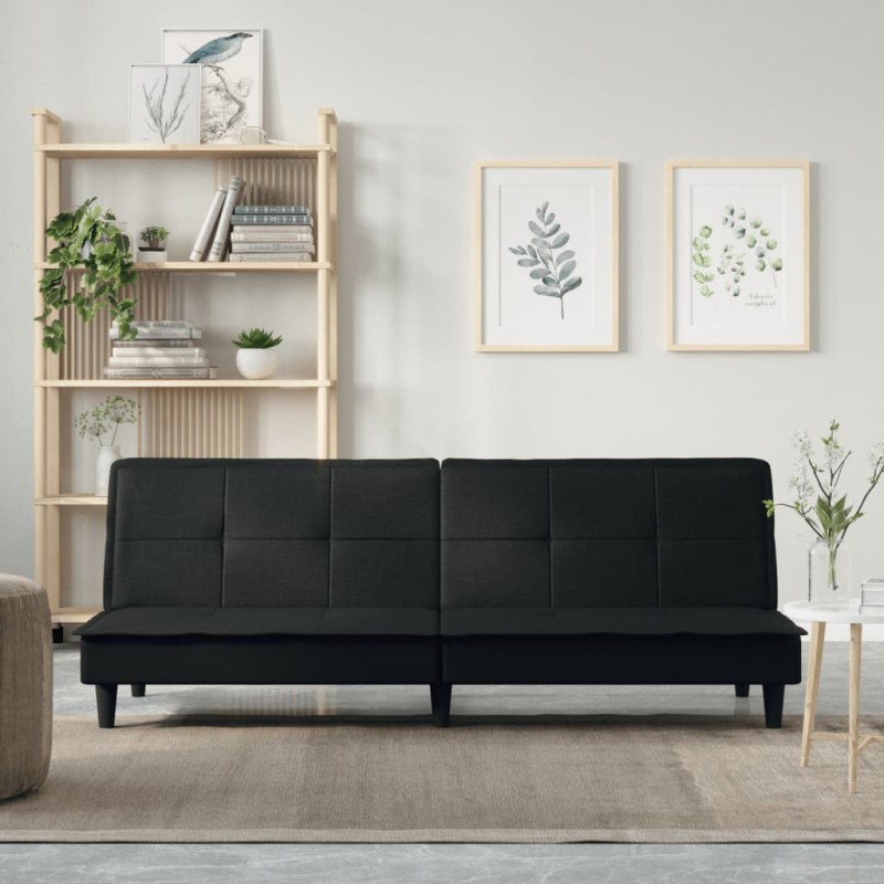 Schlafsofa Schwarz Stoff Schlafsofa Schwarz Stoff