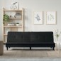 Schlafsofa Schwarz Stoff Schlafsofa Schwarz Stoff