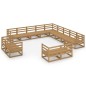 vidaXL 13-tlg. Garten-Lounge-Set Massivholz Kiefer vidaXL 13-tlg. Garten-Lounge-Set Massivholz Kiefer