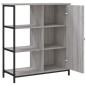 vidaXL Sideboard Grau Sonoma 70x30x80 cm Holzwerkstoff vidaXL Sideboard Grau Sonoma 70x30x80 cm Holzwerkstoff