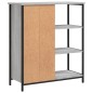 vidaXL Sideboard Grau Sonoma 70x30x80 cm Holzwerkstoff vidaXL Sideboard Grau Sonoma 70x30x80 cm Holzwerkstoff