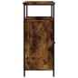 vidaXL Sideboard Räuchereiche 100x35x80 cm Holzwerkstoff vidaXL Sideboard Räuchereiche 100x35x80 cm Holzwerkstoff