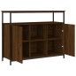 vidaXL Sideboard Braun Eichen-Optik 100x35x80 cm Holzwerkstoff vidaXL Sideboard Braun Eichen-Optik 100x35x80 cm Holzwerkstoff