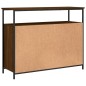 vidaXL Sideboard Braun Eichen-Optik 100x35x80 cm Holzwerkstoff vidaXL Sideboard Braun Eichen-Optik 100x35x80 cm Holzwerkstoff