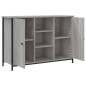 vidaXL Sideboard Grau Sonoma 100x35x70 cm Holzwerkstoff vidaXL Sideboard Grau Sonoma 100x35x70 cm Holzwerkstoff