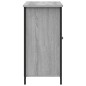 vidaXL Sideboard Grau Sonoma 100x35x70 cm Holzwerkstoff vidaXL Sideboard Grau Sonoma 100x35x70 cm Holzwerkstoff