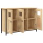 vidaXL Sideboard Sonoma-Eiche 100x35x70 cm Holzwerkstoff