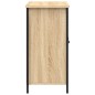 vidaXL Sideboard Sonoma-Eiche 100x35x70 cm Holzwerkstoff
