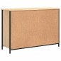 vidaXL Sideboard Sonoma-Eiche 100x35x70 cm Holzwerkstoff