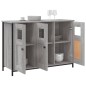 vidaXL Sideboard Grau Sonoma 100x35x70 cm Holzwerkstoff vidaXL Sideboard Grau Sonoma 100x35x70 cm Holzwerkstoff