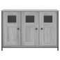 vidaXL Sideboard Grau Sonoma 100x35x70 cm Holzwerkstoff vidaXL Sideboard Grau Sonoma 100x35x70 cm Holzwerkstoff