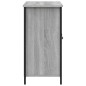 vidaXL Sideboard Grau Sonoma 100x35x70 cm Holzwerkstoff vidaXL Sideboard Grau Sonoma 100x35x70 cm Holzwerkstoff