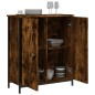 vidaXL Sideboard Räuchereiche 70x30x80 cm Holzwerkstoff vidaXL Sideboard Räuchereiche 70x30x80 cm Holzwerkstoff