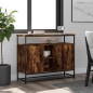 vidaXL Sideboard Räuchereiche 100x35x80 cm Holzwerkstoff vidaXL Sideboard Räuchereiche 100x35x80 cm Holzwerkstoff
