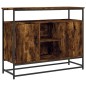 vidaXL Sideboard Räuchereiche 100x35x80 cm Holzwerkstoff vidaXL Sideboard Räuchereiche 100x35x80 cm Holzwerkstoff