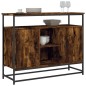 vidaXL Sideboard Räuchereiche 100x35x80 cm Holzwerkstoff vidaXL Sideboard Räuchereiche 100x35x80 cm Holzwerkstoff