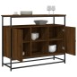 vidaXL Sideboard Braun Eichen-Optik 100x35x80 cm Holzwerkstoff vidaXL Sideboard Braun Eichen-Optik 100x35x80 cm Holzwerkstoff
