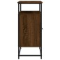 vidaXL Sideboard Braun Eichen-Optik 100x35x80 cm Holzwerkstoff vidaXL Sideboard Braun Eichen-Optik 100x35x80 cm Holzwerkstoff