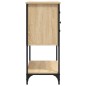 vidaXL Sideboard Sonoma-Eiche 100x36x85 cm Holzwerkstoff vidaXL Sideboard Sonoma-Eiche 100x36x85 cm Holzwerkstoff