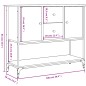 vidaXL Sideboard Sonoma-Eiche 100x36x85 cm Holzwerkstoff vidaXL Sideboard Sonoma-Eiche 100x36x85 cm Holzwerkstoff
