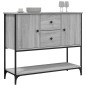 vidaXL Sideboard Grau Sonoma 100x36x85 cm Holzwerkstoff vidaXL Sideboard Grau Sonoma 100x36x85 cm Holzwerkstoff